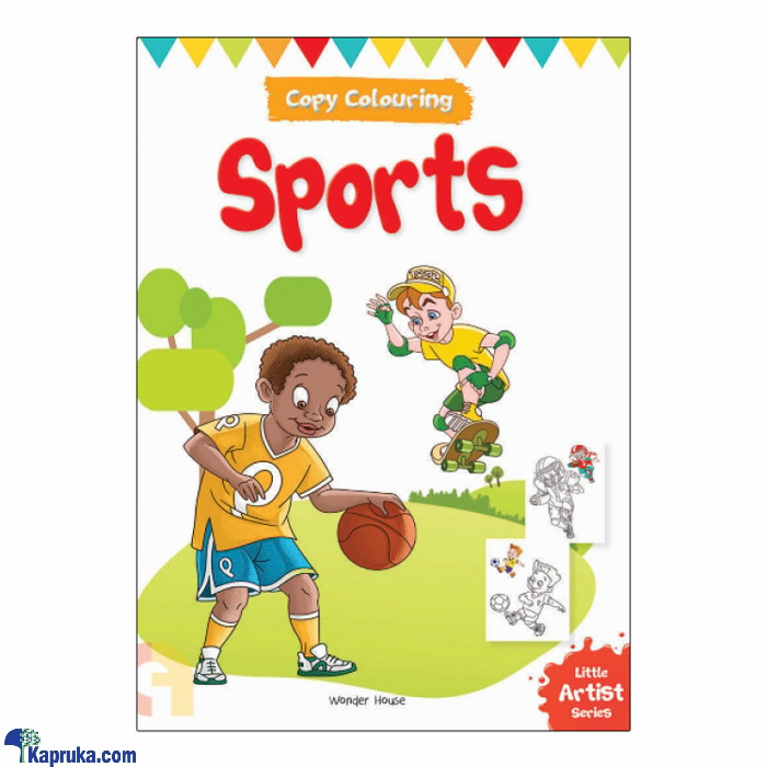 Copy Coloring Sports - My First Art Series (samayawardhana) Online at Kapruka | Product# book001105