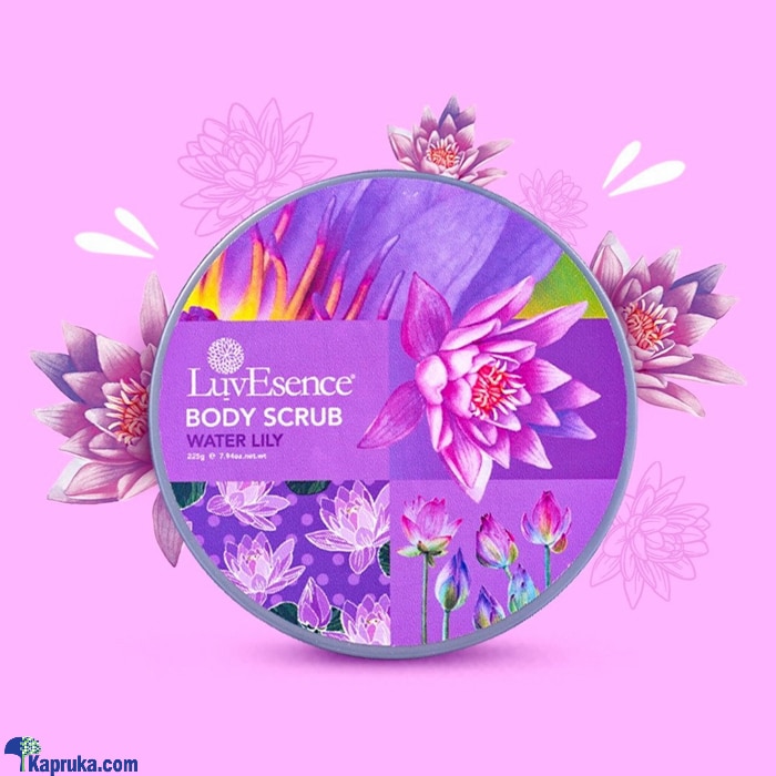 Luvesence Water Lily - Body Scrub 200gr Online at Kapruka | Product# cosmetics001270