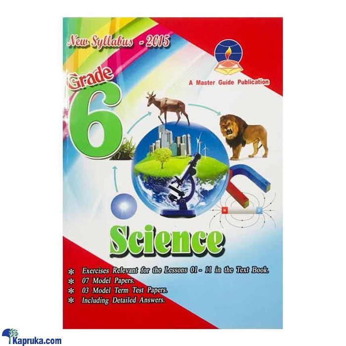 Master Guide Grade 06 Science Workbook | English Medium Online at Kapruka | Product# book001155