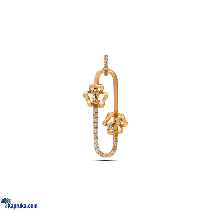 Raja Jewellers 18K Gold Pendant Set With 0.311ct Rounds P9- B- 3892 Online at Kapruka | Product# jewelleryRJ0113