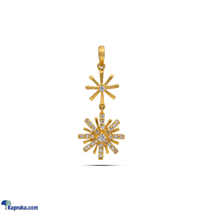 Raja Jewellers 22K Gold Pendant Set With 0.37ct P9- B- 7646 Online at Kapruka | Product# jewelleryRJ0109