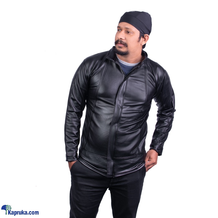 Unisex Riding Leather Jacket Black - Slim Fit - Small Online at Kapruka | Product# automobile00587_TC1