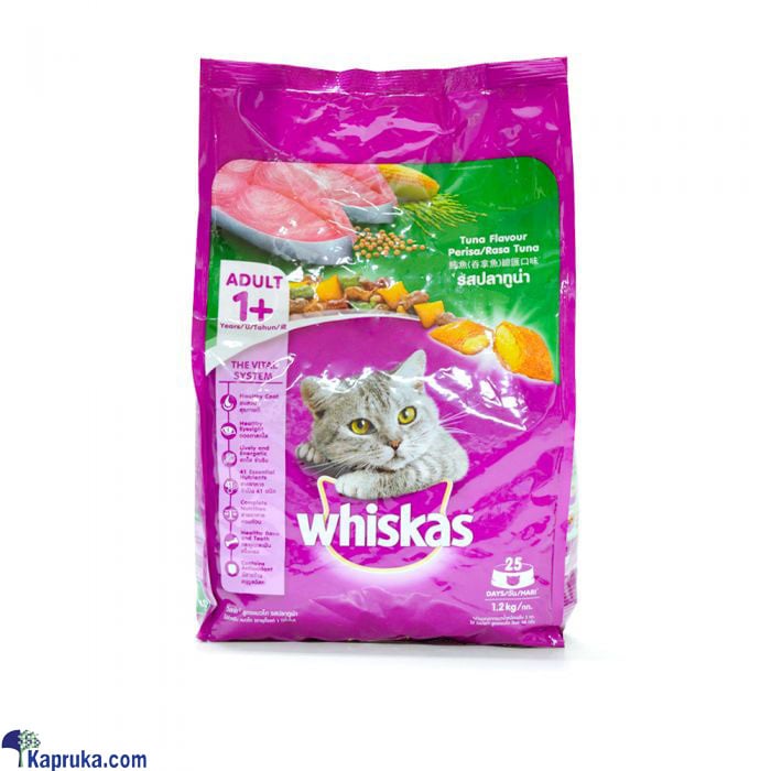 WHISKAS Cat Food Adult Tuna - 1.2kg Online at Kapruka | Product# petcare00275
