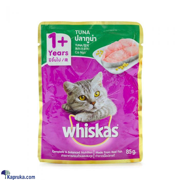 WHISKAS Cat Food Adult Tuna - 85g (STR) Online at Kapruka | Product# petcare00276