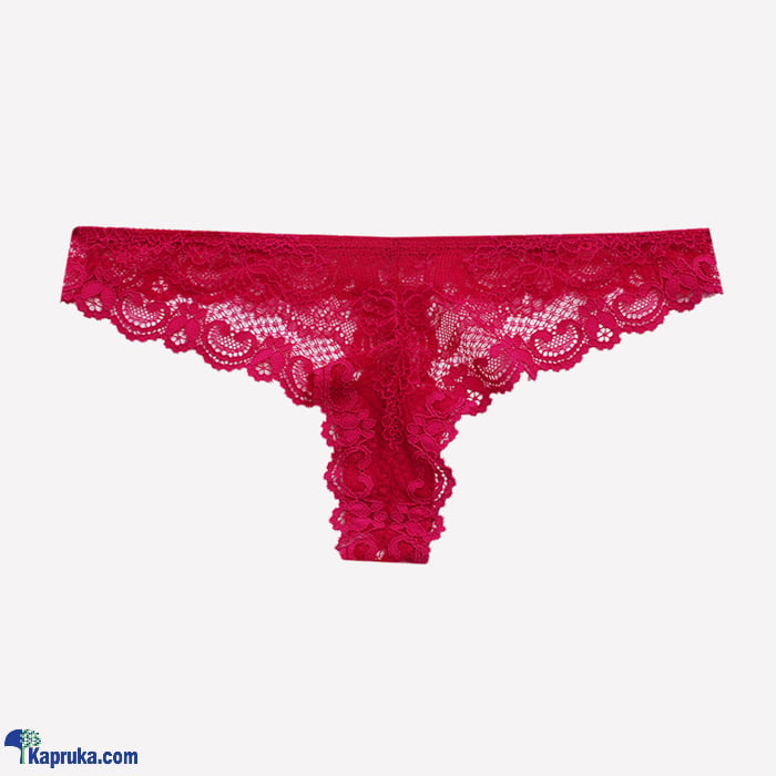 TOFO Women's Fuschia Thong With Lace Detailing Online at Kapruka | Product# clothing07442