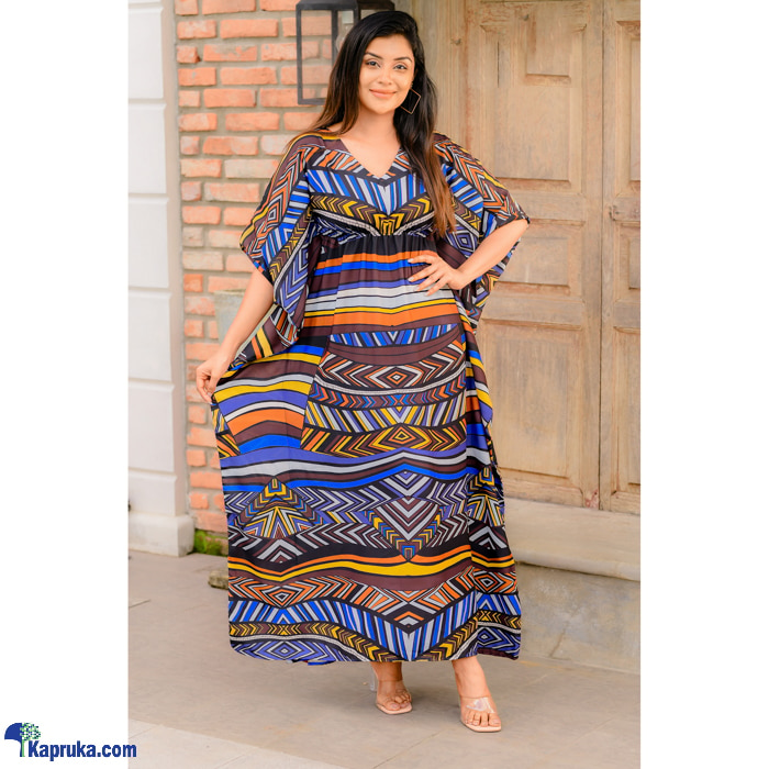 Elegant Digited Printed Long Kaftan- MC037 Online at Kapruka | Product# clothing07455