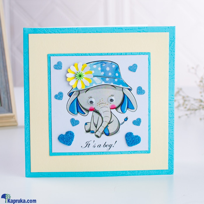 New Born Handmade Greeting Card - It's A Boy Online at Kapruka | Product# greeting00Z2205