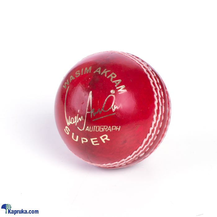 Wasim Akram Cricket Leather Ball 5 3/4 Online at Kapruka | Product# sportsItem00281_TC1