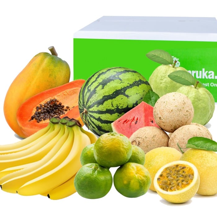 Tropical Bliss Fruit Box Online at Kapruka | Product# fruits00225