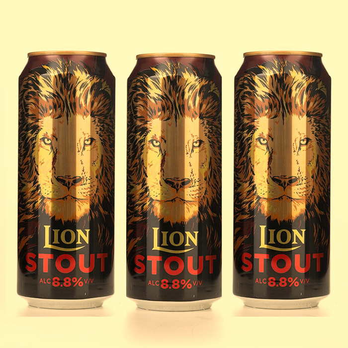 Lion Stout Beer 8.8 ABV Can 500ml 4 Pack Online at Kapruka | Product# liqprod100296