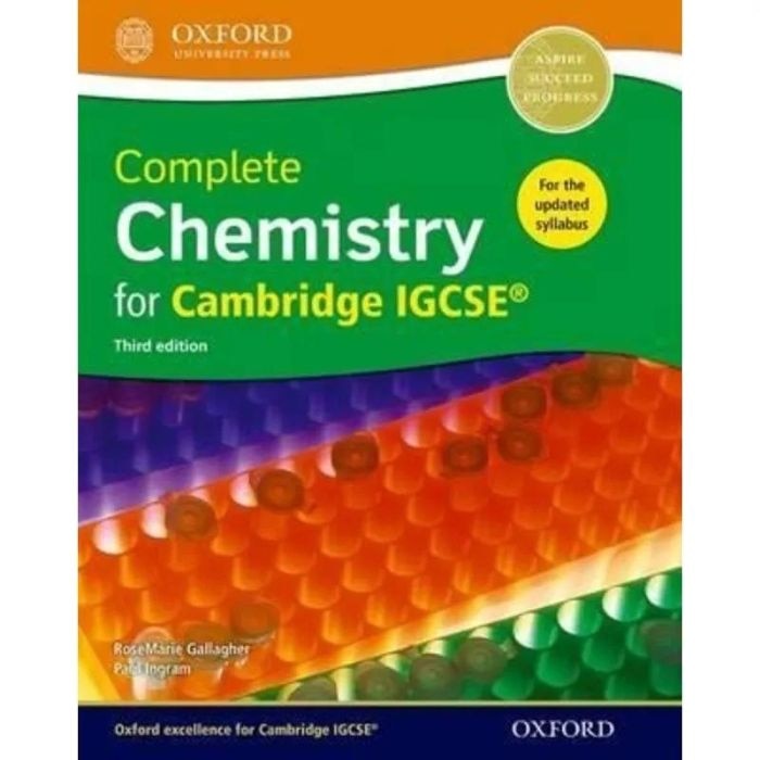 Complete Chemistry For Cambridge IGCSE - 3rd Edition - 9780198399148 (STR) Online at Kapruka | Product# book001268