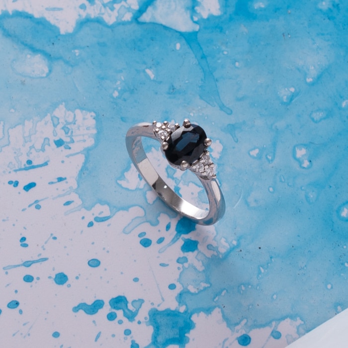 Chamathka Nell Sterling Silver Spinel Ring Online at Kapruka | Product# jewlleryCH0150