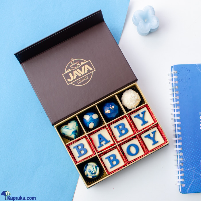 Java Baby Boy 12 Pieces Chocolate Box Online at Kapruka | Product# chocolates001522