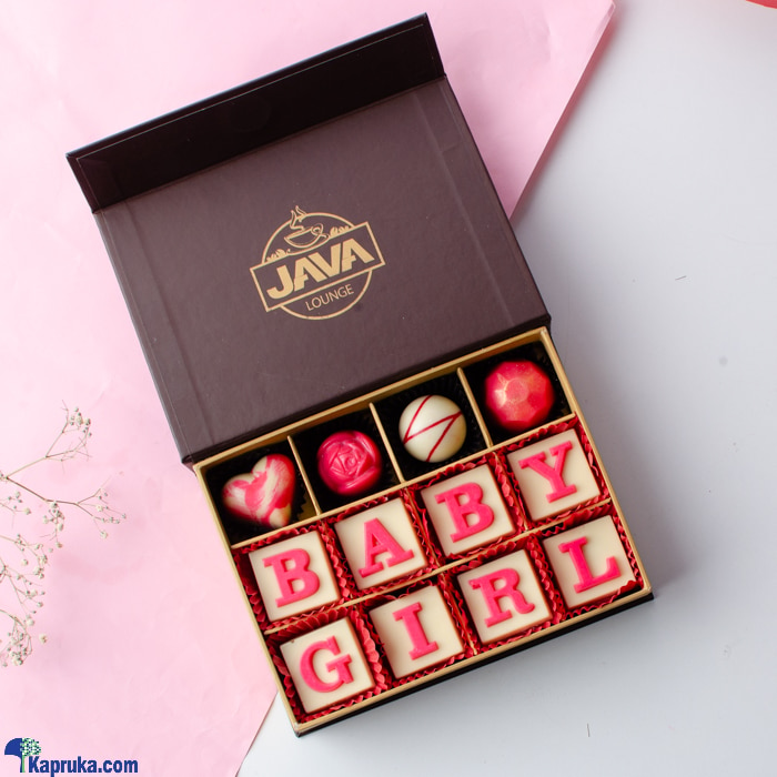 Java Baby Girl 12 Pieces Chocolate Box Online at Kapruka | Product# chocolates001523