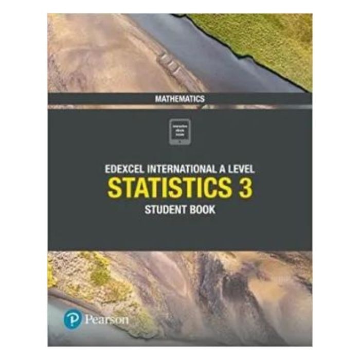 Edexcel international a/L STATISTICS 3 ? STUDENT BOOK - 9781292245188
(BS) Online at Kapruka | Product# book001303