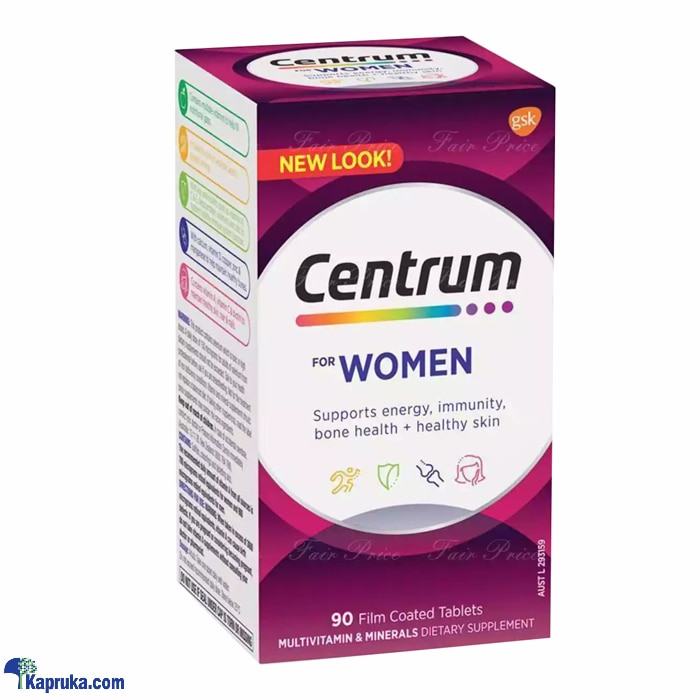 Centrum Multivitamin For Women 90 Tablets Online at Kapruka | Product# pharmacy00660