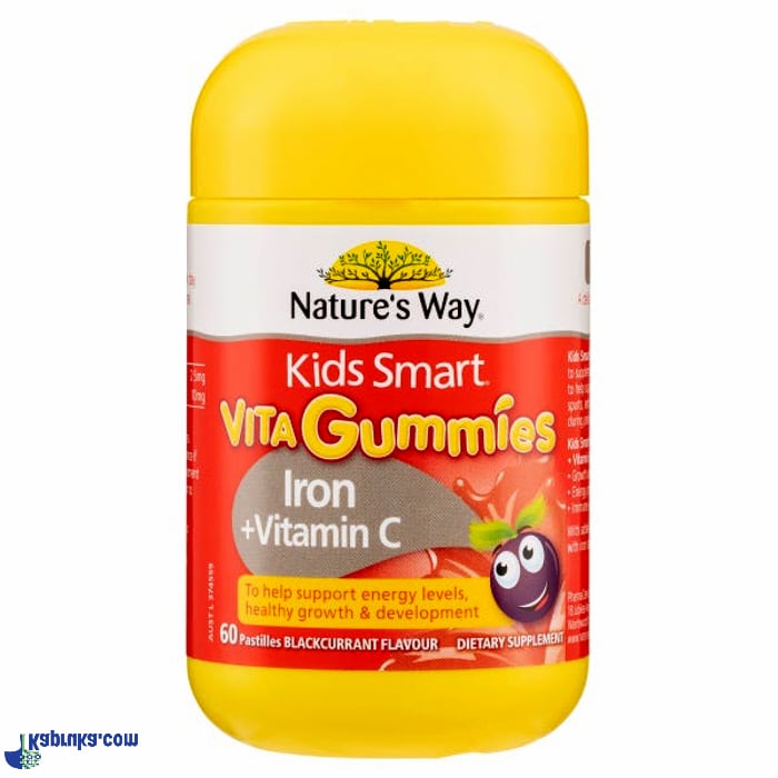Nature's Way Kids Smart Vita Gummies Iron + Vitamin C 60's Online at Kapruka | Product# pharmacy00662