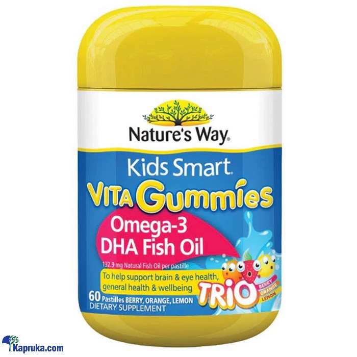Nature's Way Kids Smart Vita Gummies Omega- 3 DHA Fish Oil 60 Pack Online at Kapruka | Product# pharmacy00663