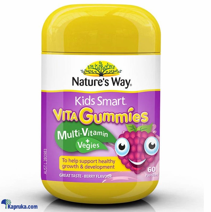 Nature's Way Kids Smart Vita Gummies Multi- Vitamin + Vegies 60's Online at Kapruka | Product# pharmacy00667