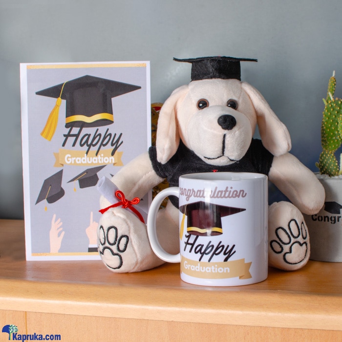 Graduate celebration ensemble gift set - congratulations/ happy graduation Online at Kapruka | Product# giftset00457