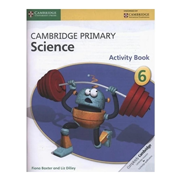 Cambridge Primary Science - Activity Book 6 - 9781107643758 (BS) Online at Kapruka | Product# book001319