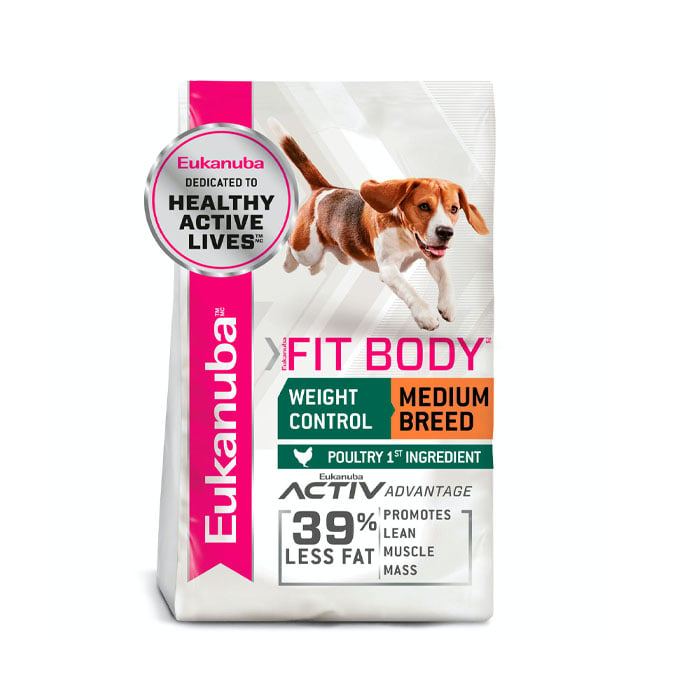 Eukanuba Dog Food Fit Body Medium Breed 3 KG - ESML3 Online at Kapruka | Product# petcare00285