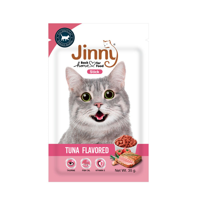 Jinny Cat Food Stick Tuna Flavoured 35g - JINNYTUNA- 35G Online at Kapruka | Product# petcare00286