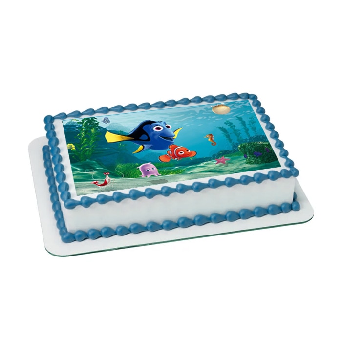 Nemo Printed Chocolate Cake Online at Kapruka | Product# cake00KA001526_TC2