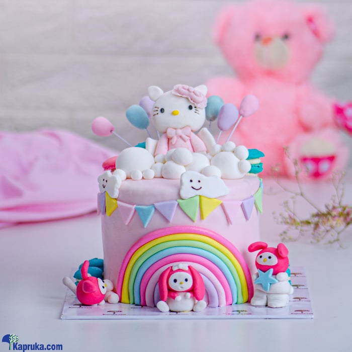 Hello Kitty Birthday Ribbon Delight Online at Kapruka | Product# cake00KA001529