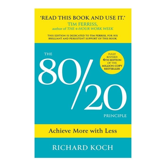 The 80/20 principle: the secret to achieving more with less (str) Online at Kapruka | Product# book001347