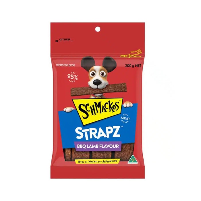 Schmackos Strapz BBQ Lamb Dog Treats - SKU- 6668 Online at Kapruka | Product# petcare00302