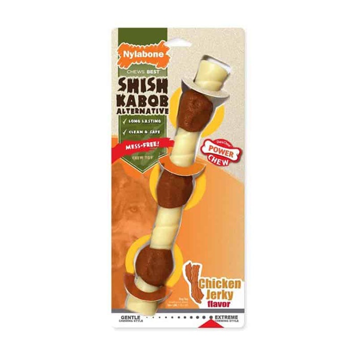 Nylabone Power Dura Chew Kabob Chicken Jerky Flavored Dog Chew Toy - SKU- NYL50 Online at Kapruka | Product# petcare00300
