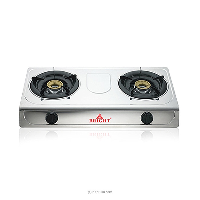 Bright Two Burner Gas Cooker Online at Kapruka | Product# household00973