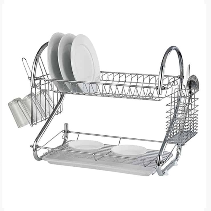 Two Layer Dish Rack Online at Kapruka | Product# household00978