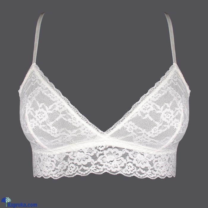 TOFO Women's White Lace Bralette- 05 Online at Kapruka | Product# clothing07595