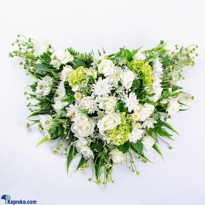 Casket Of Condolences Funeral Flower Arrangement Online at Kapruka | Product# flowers00T1485