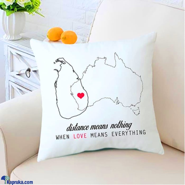 Distance Means Nothing - Hugs From Ausi - Huggable Pillow Online at Kapruka | Product# softtoy00918