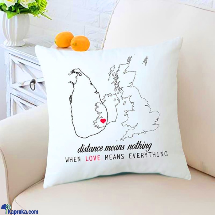 Distance Means Nothing - Hugs From Uk - Huggable Pillow Online at Kapruka | Product# softtoy00920