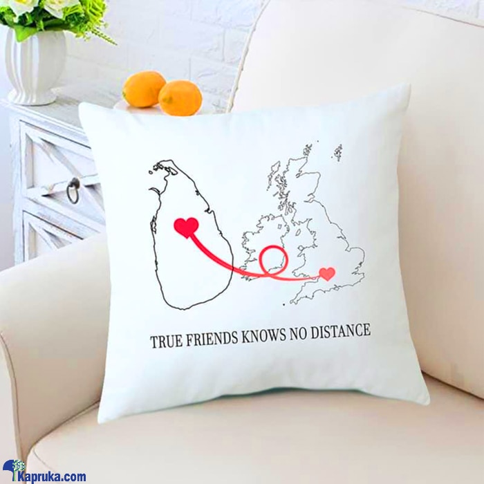 No Distance For True Friends - Hugs From Uk - Huggable Pillow Online at Kapruka | Product# softtoy00923