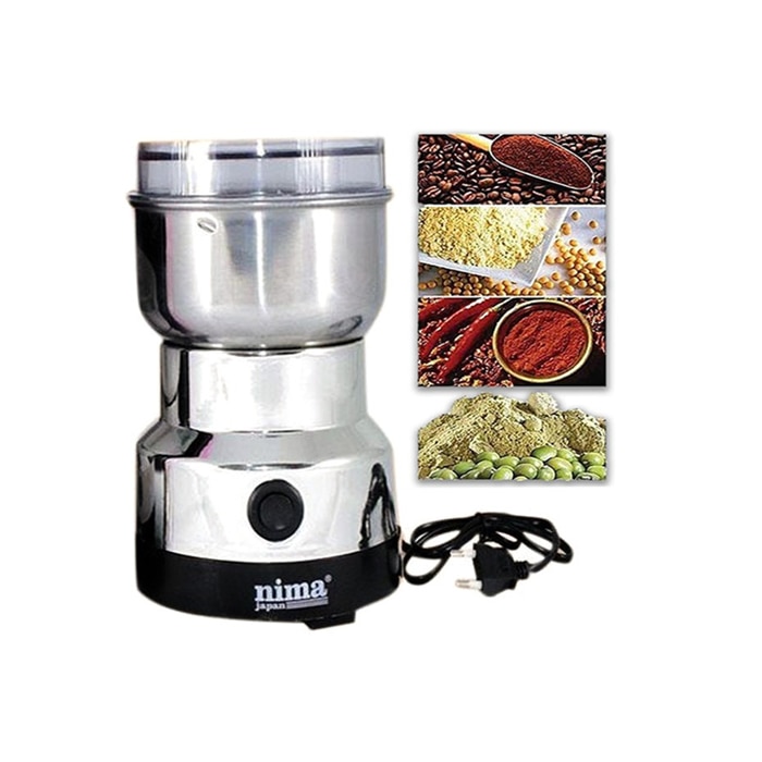 Nima 2 In 1 Electric Spice Grinder - Silver With Metal Blade Online at Kapruka | Product# elec00A5293