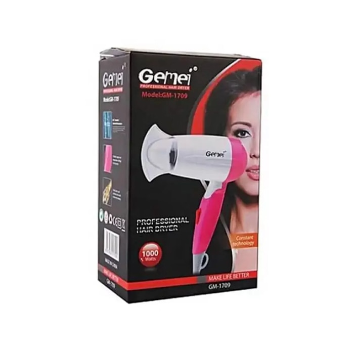 Gemei Professional Hair Dryer 1200W Ladies - Mens Gm- 1709 Online at Kapruka | Product# elec00A5306