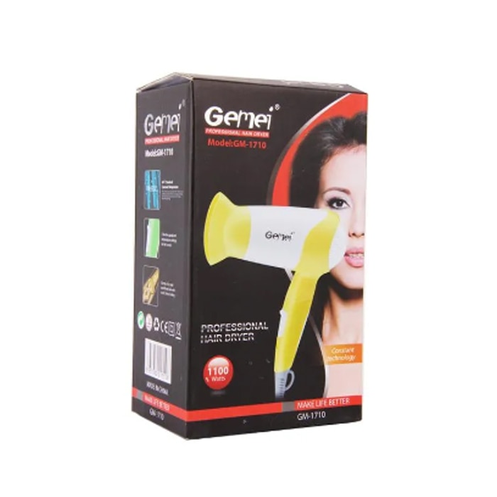 Hair Dryer Gemei 1100 W Professional GM- 1710 Online at Kapruka | Product# elec00A5305