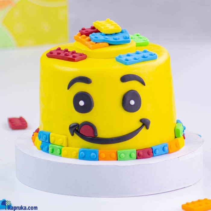 Lego Mania Marvel Ribbon Cake Online at Kapruka | Product# cake00KA001549