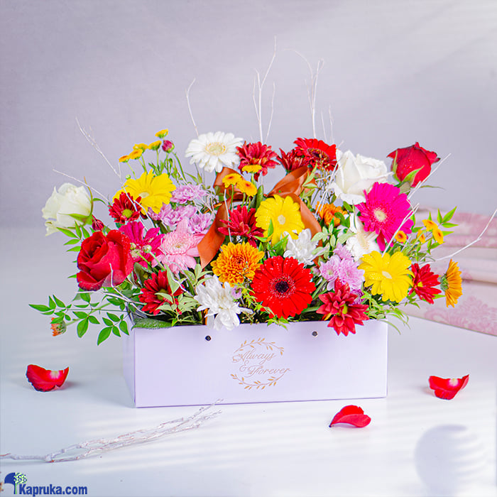 Blossom Blend Flower Arrangement Online at Kapruka | Product# flowers00T1489