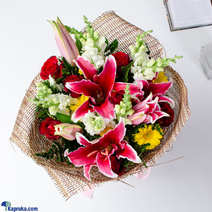 Lily Delight Bouquet Online at Kapruka | Product# flowers00T1492