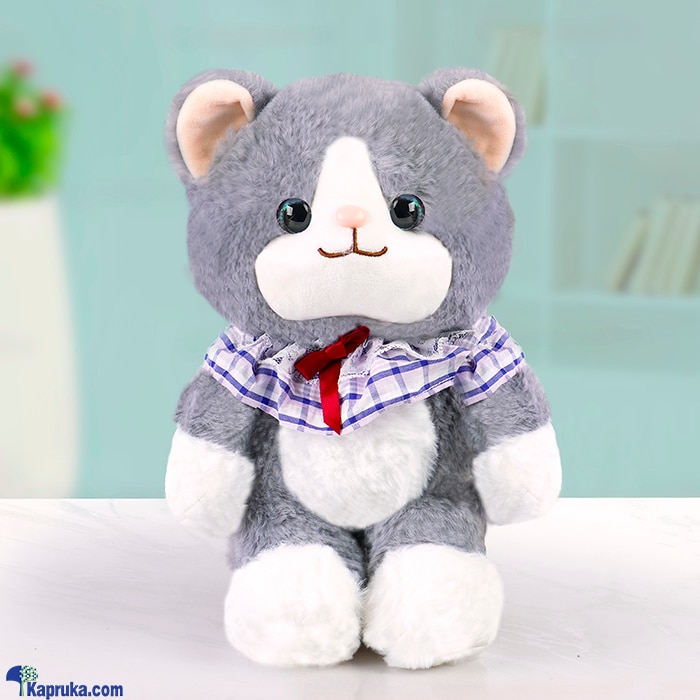 Stormy The Cat - 10.5 Inches Grey Cat Plush Toy Online at Kapruka | Product# softtoy00943