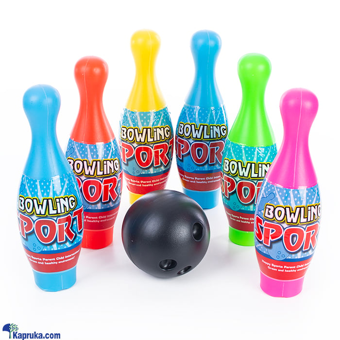 Sport Bowling Set - With 6 Bowling Pins And A Ball - Gift For Kids Online at Kapruka | Product# kidstoy0Z1510