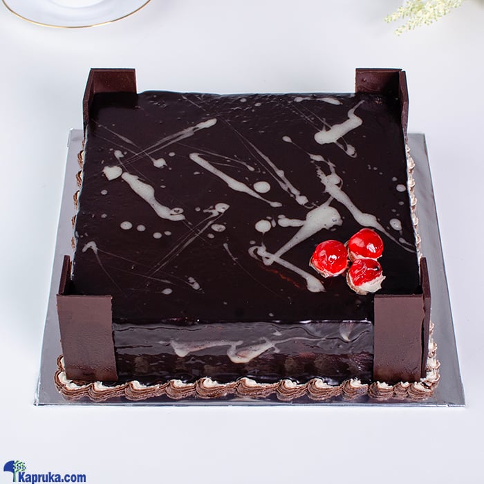 Divine Chocolate Ganache Gateaux Online at Kapruka | Product# cakeDIV00273