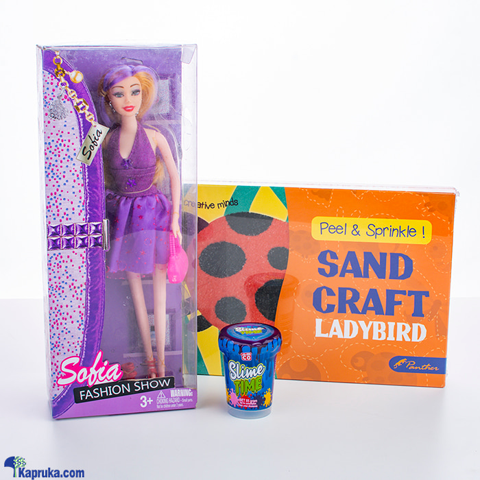 Dazzling Doll And Playful Creations Gift Pack - Gift For Children Online at Kapruka | Product# kidstoy0Z1530