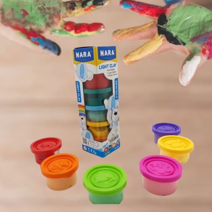 Clay Play Dough 6 Colours 120g - MDG Online at Kapruka | Product# childrenP01019